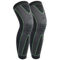 Knit Nylon Sports Lengthen Knee Pads Calf Protection Basketball Football Mountaineering Warm Customized Knee Support