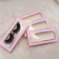 Cheaper Lash Box Printing Cardboard Box Rose Gold Foil Stamping Beauty False Eyelash Paper Packaging Boxes
