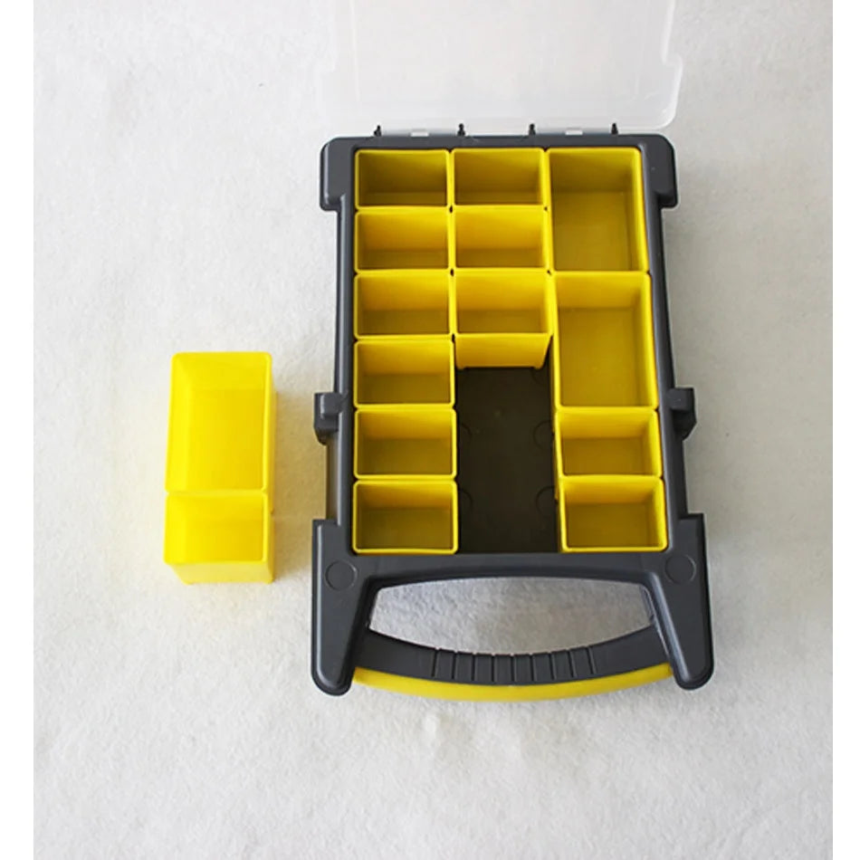 GD2046 Transparent Cover Easy Carrying Screw Box Plastic Assortment case