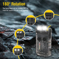Industrial Multi-Mode Work Light with Waterproof & Type-C Rechargeable for Mechanic Maintenance