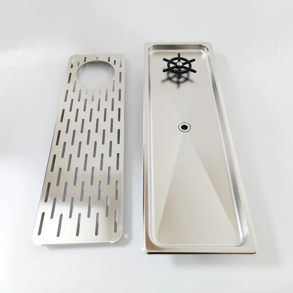 Hot Sellers 2024 Smart Cup Washer Sink Cup Rinser High Quality Stainless Steel bar Rinser for Milk Tea Cup Washer