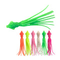 TPE Floating Artificial Octopus Lure 5.5cm 8.5cm Soft Worm Bait Artifical Soft Baits  Fishing Bait Luminous Squid Fishing Lure
