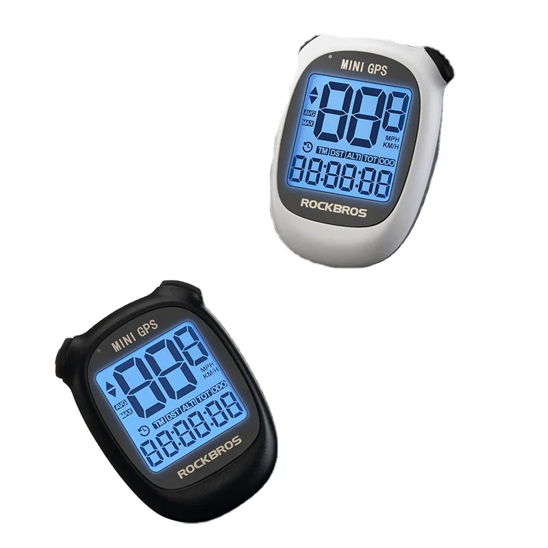 ROCKBROS Waterproof Bicycle Speedometer Wireless GPS Bike Odometer 1.6 Inch Display Backlight Bicycle Computer