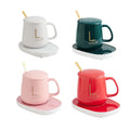 Best Selling Winter Office Home Heating Coaster Thermostat Custom Usb Coffee Mug Heater Cup Warmer
