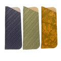 Direct Factory Supply Custom Woven PU Glasses Case Simple New Rectangle Presbyopic Eyewear Storage Angled Opening PVC Material