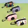 MIDEPET Factory Direct Wholesale Supply Outdoor Pet Waste Disposal Poop Bag Holder Easy Access Front Opening Colorful Polyester