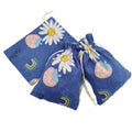 Custom Logo Cotton Canvas Fabric Muslin Drawstring Bag With Printed Canvas Drawstring Bag