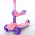 Factory With Music Three Wheel Kids Scooter New Bat Shape Child Toy Scooter