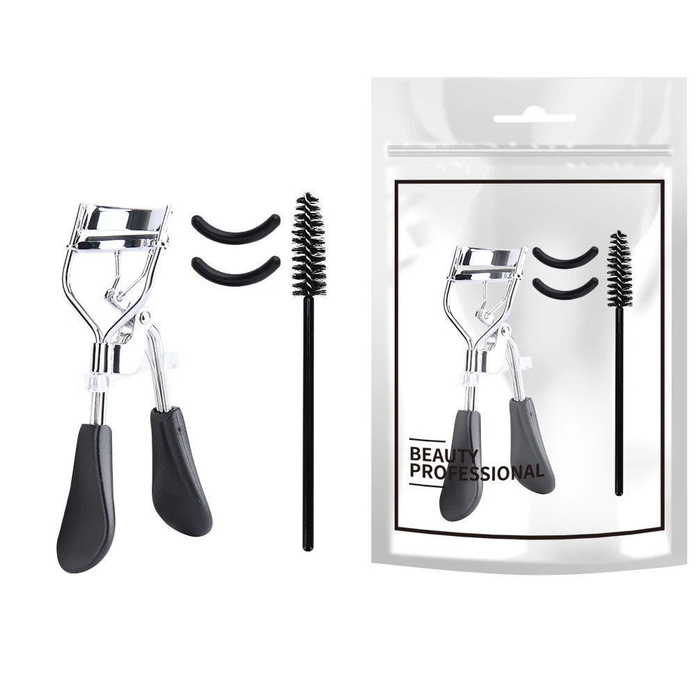 New Trending Eyelash Separator Comb Kit with 2 Replacement Refill Pads New Eyelash Curler Makeup Tools