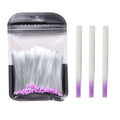 100Pcs Professional Fiberglass Nail Extension Accessories Nail Art Extension Fiber Manicure Nail Extension Repair Tool 6cm DIY