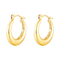 Custom 14K 18K Gold Plated Stainless Steel Women Butterfly Pearl Hoop Earrings Set Fashion Jewelry Clip on Stud Drop Earrings
