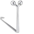 2025 Custom Logo Anti-Aging Massager Beauty Products Logo 3D Metal Face Rotate Roller for Skin Care Facial Lifting Dropshipping