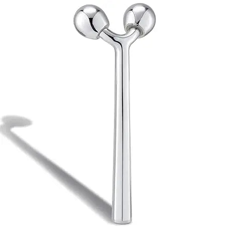 2025 Custom Logo Anti-Aging Massager Beauty Products Logo 3D Metal Face Rotate Roller for Skin Care Facial Lifting Dropshipping