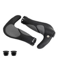 RIDERACE Grips TPR Rubber Integrated Aluminium Alloy Single Locking Bike Handlebar Cover Anti-Skid Shock Absorption Cycling Grip