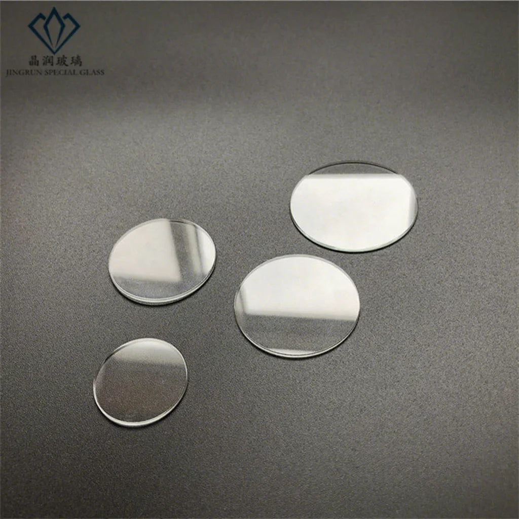 OEM Custom Laser Cut 2mm Thick Sapphire Crystal Watch Glasses Spare Part Diameter 15-50mm Watch Glass Polishing for Sale