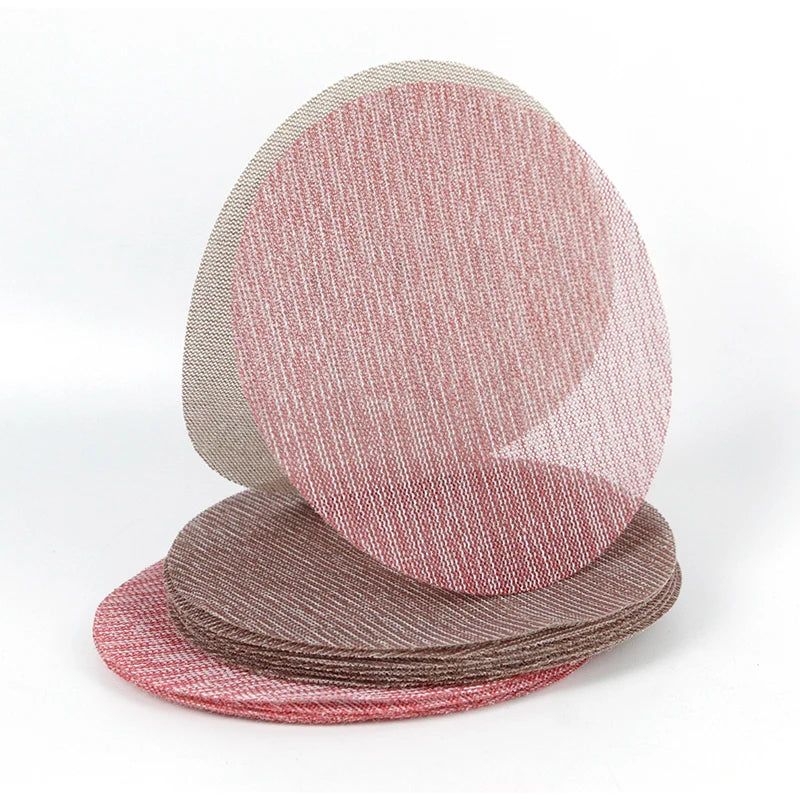 Automotive Sanding Discs Mesh Type Dust Free Anti-Blocking Long-Lastin Mesh Sanding Disc 125mm Sandpaper