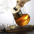 950ml-1500ml Wholesale   Teapot Home Kung Fu Tea Set Around the Stove Tea Brewing  Flower Teapot Coffee Pot