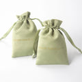Luxury Custom Silk Satin Drawstring Pouch Bag Ribbon Gift Bags for Packaging & Printing Products