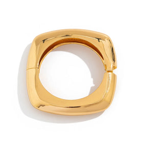 Alloy Bangles Bracelets Women Metal Charm Geometry Statement Cuff Bangles Fashion Jewelry