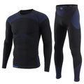 Custom Winter Sport Wool Cotton Seamless Heated Thermal Underwear Vest Trekking Set for Men