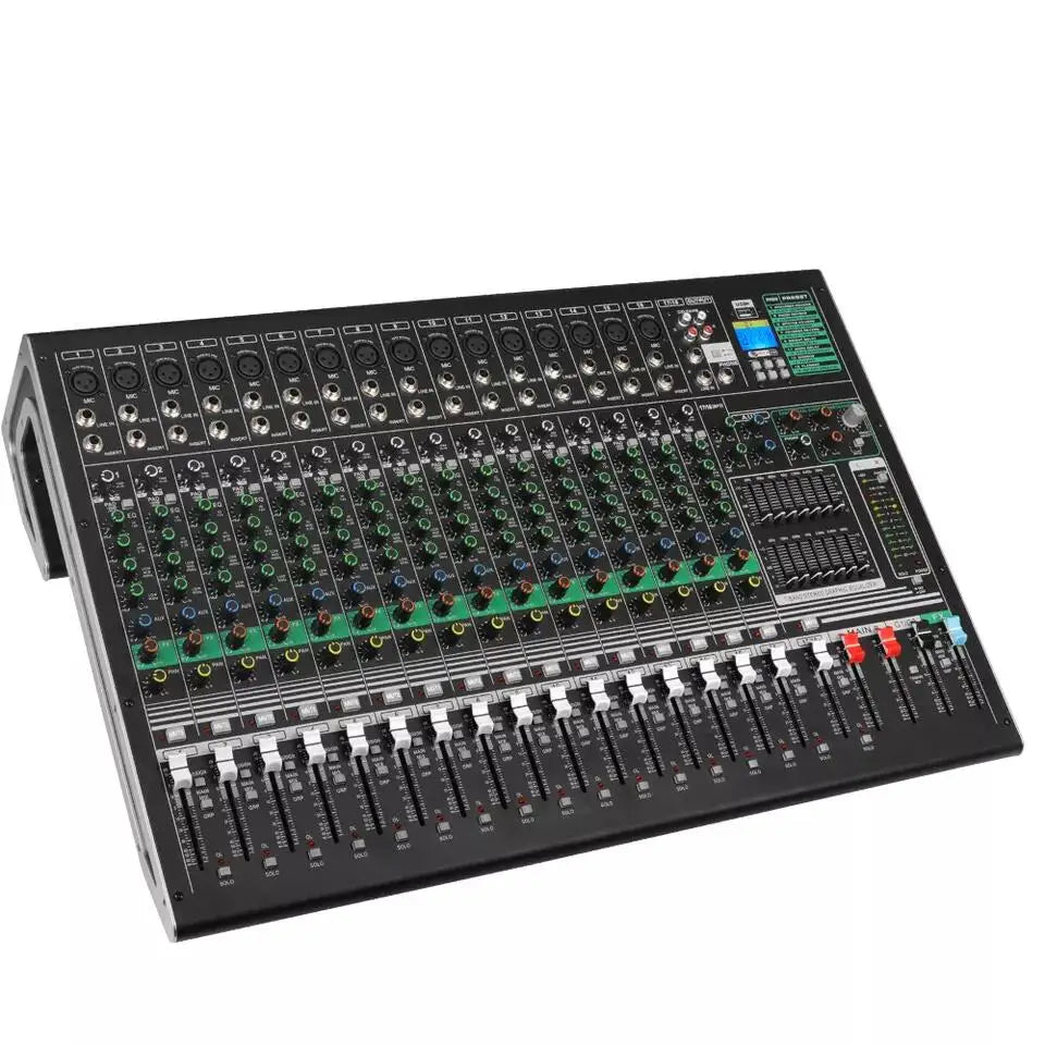 Depusheng DX16C Professional 16 Channel Audio Mixer Console for Large Stage Performance