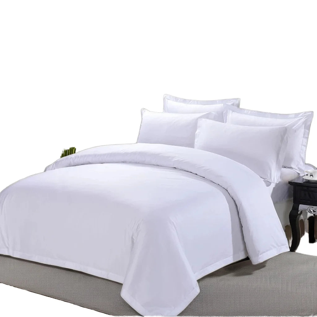 Egyptian Cotton Hotel Home Textiles Luxury 400 Thread Sheet King Size Bedsheet Bedding Set Twin Size Available