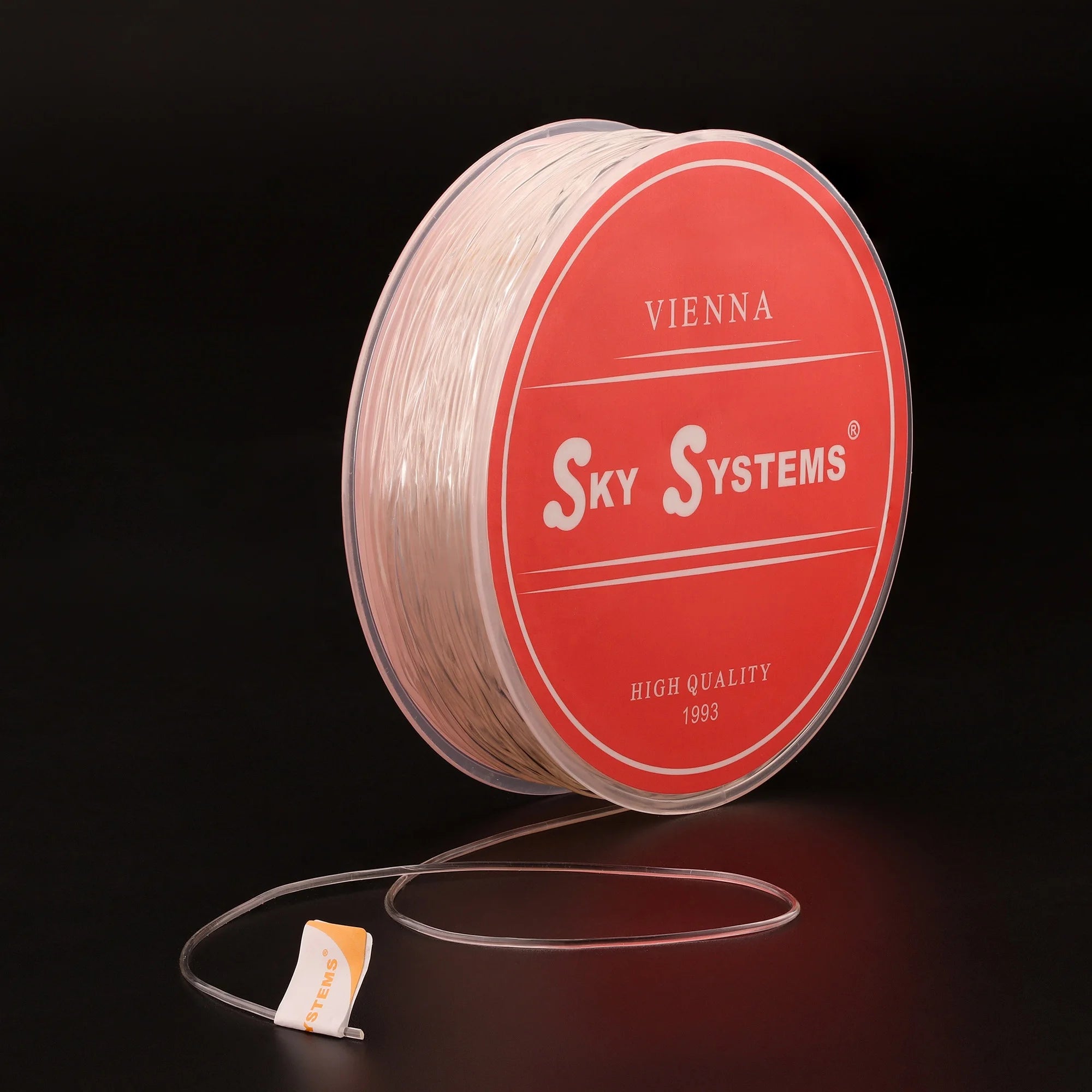 SKY GSC Elastic Cord 0.5~1.0mm Jewelry Cord Jewelry Accessories Bracelet Necklace Beading Cord Transparent Color