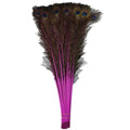 Natural Peacock Eye Peacock Feathers for Party Carnival Home Wedding Centerpiece Christmas Vase Holiday Decor DIY Craft Floral
