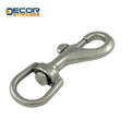High Finish Corrosion Resistance Hardware Widely Used Swivel Bolt Snap Hook Industrial Usage Steel and Metal Material