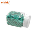Elehk M7*25mm Expansion Tube Ampere Plastic Wall Plugs Anchor Star Suits 10-12 Gauge Screws Wall Plug Expanding Plug