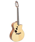 G-103NC 40" Acoustic Guitar for Beginners Three-Sound Holes Spruce Front Mahogany & Rosewood Sides Cutaway Style Matt