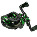 3-color Baitcasting Fishing Reels 8kg Drag Power Outdoor Fishing Wheel 7.2:1 Speed Ratio Brake Reel