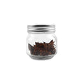 250ml square Hair Product Packaging Bottles and Jars Candle Jar air Tight Lid