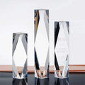 High Quality Wholesale Business Gift Cheap Price Crystal Glass Trophy Award for Blank