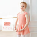 Girls Chiffon Skirted Leotards Children Cotton Ballet Dance Dress