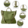 Hot Sales Large Capacity Reusable Eco Friendly Casual Shoulder Crossbody Cotton Canvas Tote Bag