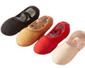 Cheapest Girls Dance Canvas Ballet Shoes Fleshpink Ballet slippers Yoga Flat Shoes