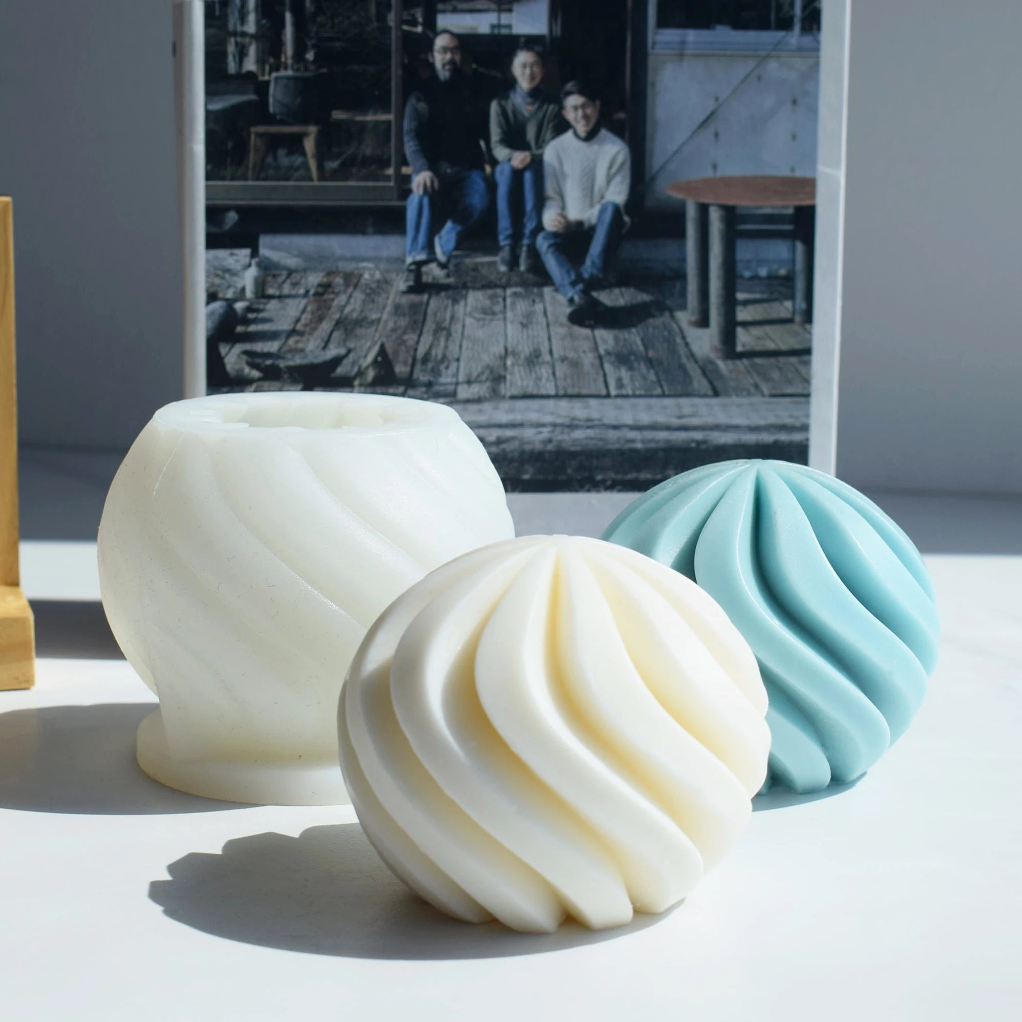 Creative 3D Yarn Ball Silicone Candle Mold Food Grade Silicone DIY Handmade Soap Mold