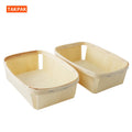 Wooden Berry Cherry Fruit Container Wooden Vegetable Basket Wooden