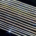 Exquisite VVS D Moissanite Tennis Chain Hip Hop 925 Silver 3mm 4mm 5mm Tennis Bracelet Necklace Fashion Gold and White Jewelry