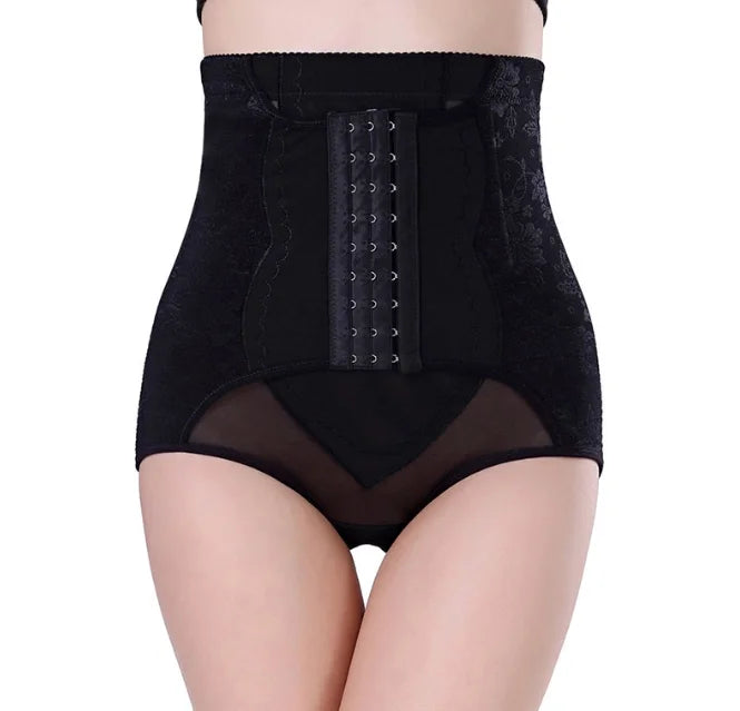 KSY Women Waist Trainer Panties Butt Lifter Shapewear High Waist Double Tummy Control Shorts Slim Body Shaper
