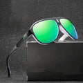 DUBERY Luxury Fashion Shades Brand Letter Palm Logo Designer Men Sunglasses 2024 Famous Brands 2024 Angels Sun Glasses