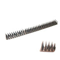 Outdoor Garden  Eco-Friendly 12 Pack  Plastic Pigeon Deterrent Prickle Strip Cat Control  Anti Bird Spikes