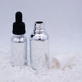 30ml Silver Color 100ml Glass Dropper Bottles for Packaging Cosmetic