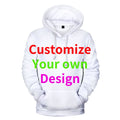High Quality Anti-Shrink Oversized 3D Embossed Graphic Anime Hoodie for Men 100% Polyester for Spring