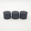 24 mm Black Cosmetic Plastic Bottle Cap 24/410 Double Wall Plastic Screw Cap