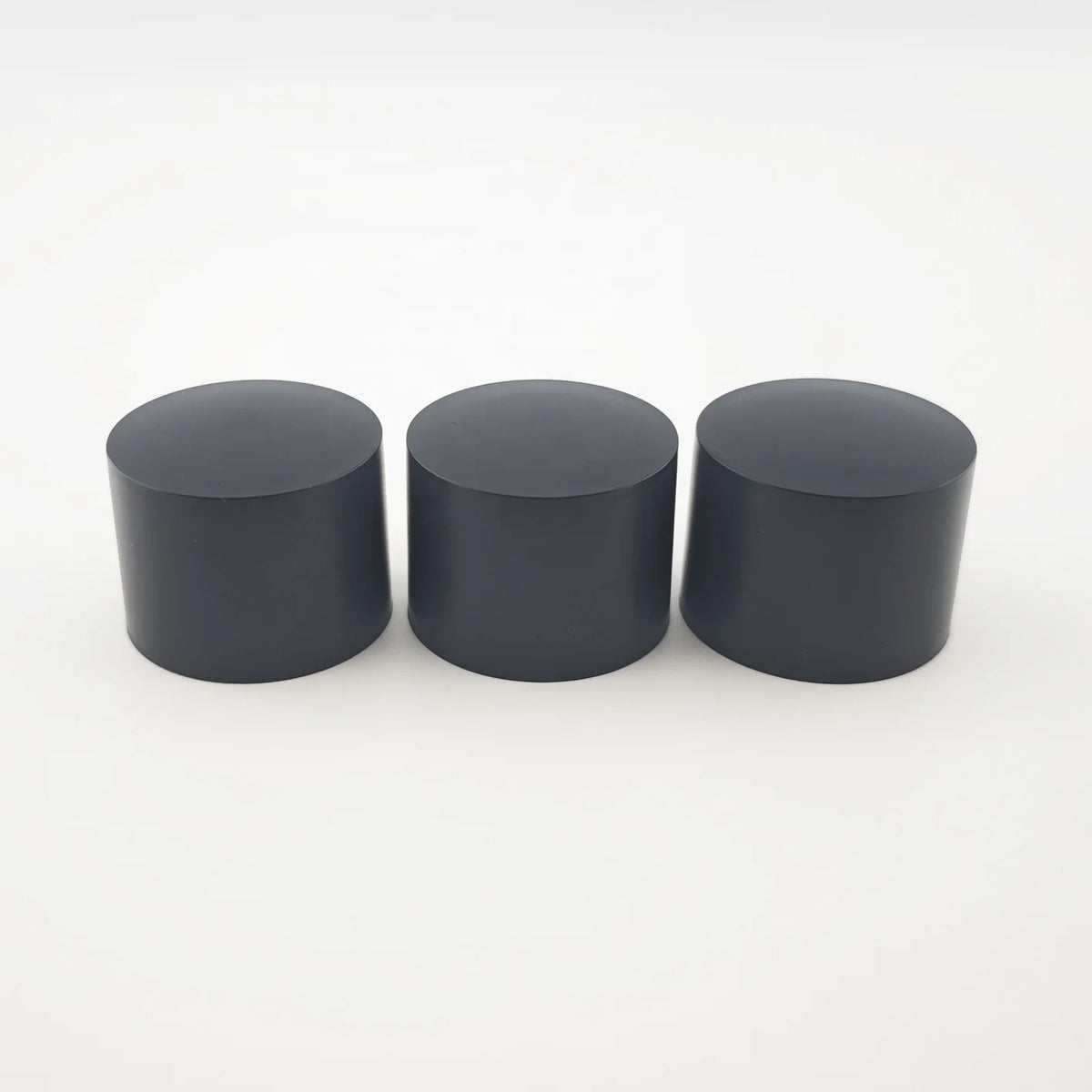 24 mm Black Cosmetic Plastic Bottle Cap 24/410 Double Wall Plastic Screw Cap