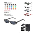 New Small Frame Sunglasses for Women and Men Trendy UV400 Shades 2025 Acetate Sun Glasses