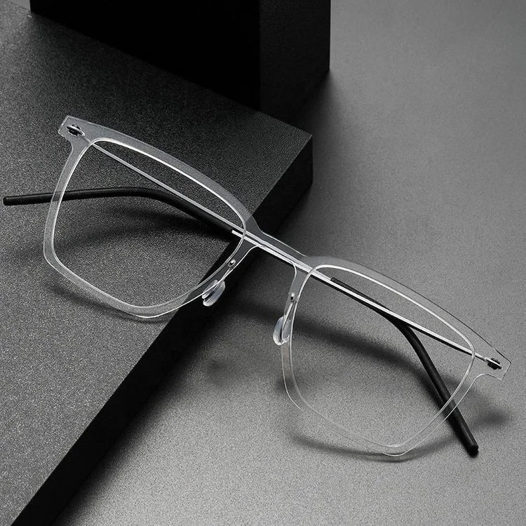 SH6554 Screwless Eye Frame Glasses Titanium Full Eyeglasses Frame Designer for Male Female Optical Glasses Eyewear