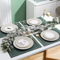 European creative Ceramic Dinner Plate with gold edge bead pad plate hotel fruit dish Western tableware
